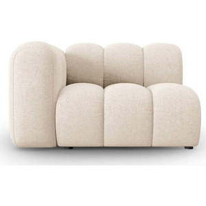 Krémový modul pohovky (levý roh) Lupine – Micadoni Home obraz