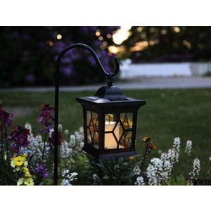 LED solární zahradní lucerna Star Trading Light, výška 14, 5 cm obraz