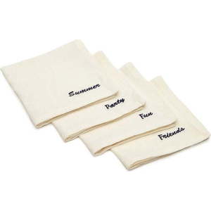 Textilní ubrousky v sadě 4 ks 40x40 cm Vallcanera – Kave Home obraz