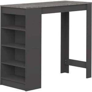 Barový stůl s deskou v dekoru betonu 50x115 cm Aravis – TemaHome obraz