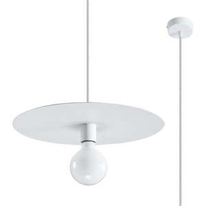 Bílé závěsné svítidlo ø 40 cm Livago – Nice Lamps obraz