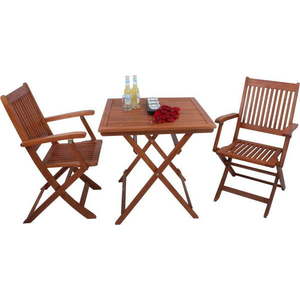 Zahradní jídelní set v přírodní barvě pro 2 Seattle – Garden Pleasure obraz