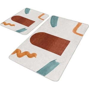 Sametové koupelnové předložky v sadě 2 ks 60x100 cm – Mila Home obraz