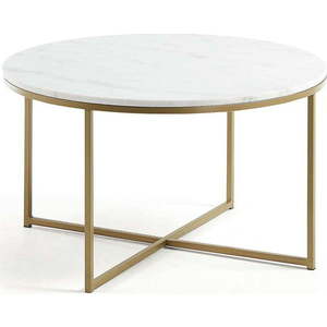 Konferenční stolek Kave Home Shefield, ø 80 cm obraz