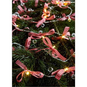 Transparentní LED světelný řetěz Markslöjd Rosett, 20 světýlek, délka 220 cm obraz