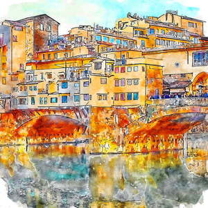 Obraz 90x90 cm Florence – Fedkolor obraz