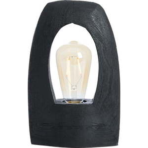 Matně černá stolní lampa (výška 25 cm) Carini – Light & Living obraz
