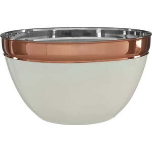 Nerezová mísa v měděné a béžová barvě ø 26 cm Prescott – Premier Housewares obraz