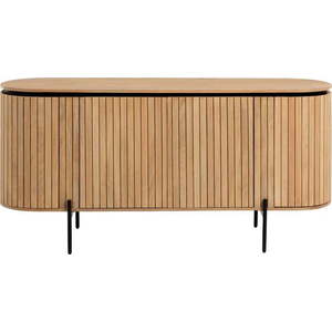 Nízká komoda z mangového dřeva v přírodní barvě 170x80 cm Licia – Kave Home obraz