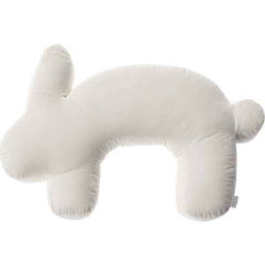Krémový kojicí polštář Velvet Bunny – Yellow Tipi obraz