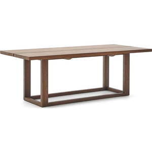 Jídelní stůl z teakového dřeva v přírodní barvě 100x220 cm Sashi – Kave Home obraz