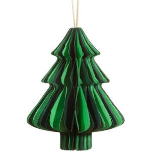 Papírová vánoční ozdoba Honeycomb Tree – Sass & Belle obraz