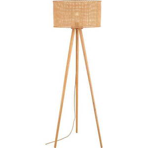 Ratanová stojací lampa SULION Rattan, výška 145 cm obraz