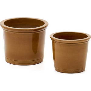 Květináče z terakoty v sadě 2 ks ø 47 cm Presili – Kave Home obraz