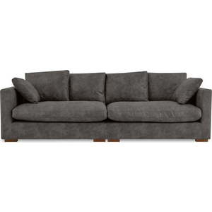 Antracitová pohovka 266 cm Comfy – Scandic obraz