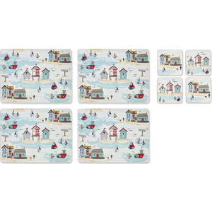 Prostírání a podtácky v sadě 8 ks Beside the Seaside – Cooksmart ® obraz