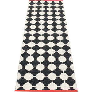Černo-bílý vnitřní a venkovní běhoun 70x225 cm Marre Black Coral – Pappelina obraz