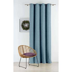 Modrý závěs 140x245 cm Riva – Mendola Fabrics obraz