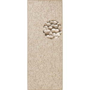 Světle hnědý běhoun 80x200 cm Wolly – BT Carpet obraz