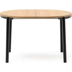 Rozkládací jídelní stůl s deskou v dubovém dekoru v přírodní barvě 90x120 cm Montuiri – Kave Home obraz