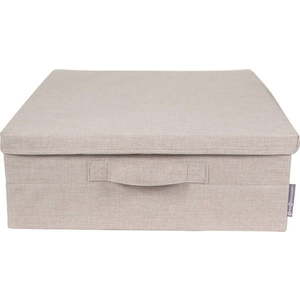 Béžová úložná krabice Bigso Box of Sweden Underbed obraz