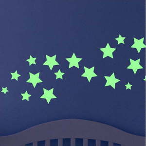 Svítící samolepka Ambiance Simple Stars obraz