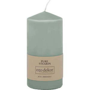 Tyrkysově modrá svíčka Eco candles by Ego dekor Top, doba hoření 30 h obraz