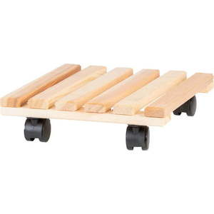 Dřevěný pojízdný podstavec pod květináč (výška 8 cm) Indoor & Outdoor – Esschert Design obraz