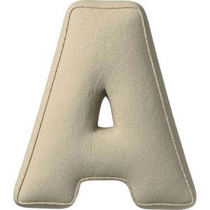 Dětský polštářek Letter A – Yellow Tipi obraz