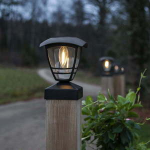 Venkovní solární LED svítidlo Star Trading Felix, výška 19 cm obraz