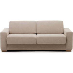 Béžová rozkládací pohovka 224 cm Anley – Kave Home obraz