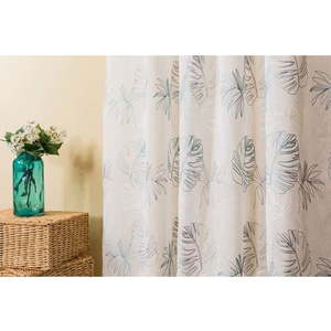 Modro-bílá záclona 140x260 cm Cybele – Mendola Fabrics obraz
