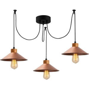 Závěsné svítidlo v měděné barvě s kovovým stínidlem Manavgat – Opviq lights obraz