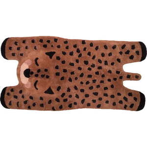 Dětský bavlněný ručně vyrobený koberec Nattiot Little Cheetah, 65 x 125 cm obraz