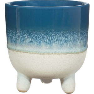 Modrý květináč Sass & Belle Bohemian Home Mojave, ø 11, 7 cm obraz