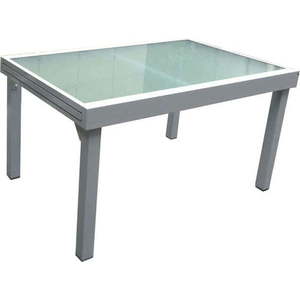 Zahradní jídelní stůl se skleněnou deskou 90x135 cm Lola – Garden Pleasure obraz