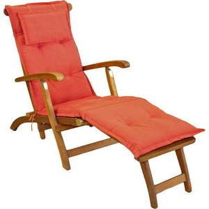 Zahradní podsedák na lehátko v cihlové barvě 48x175 cm Bristol – Sun Garden obraz