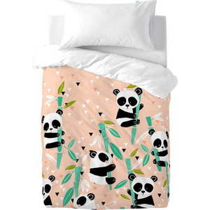 Dětské bavlněné povlečení Moshi Moshi Panda Garden, 100 x 120 cm obraz