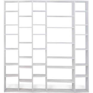 Bílá knihovna 216x224 cm Valsa – TemaHome obraz