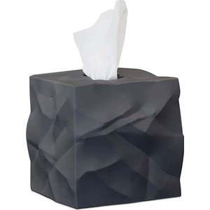Černý box na kapesníčky Essey Wipy Cube obraz
