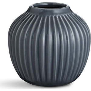 Antracitová kameninová váza Kähler Design Hammershoi, ⌀ 13, 5 cm obraz