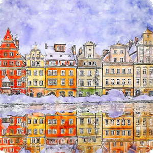 Obraz 50x50 cm Wroclaw – Fedkolor obraz