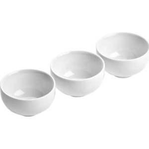 Bílé porcelánové servírovací mísy v sadě 3 ks ø 8 cm Entree – Premier Housewares obraz