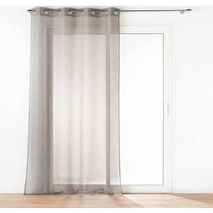 Hnědá voálová záclona 140x240 cm Lissea – douceur d'intérieur obraz