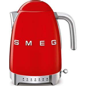 Červená rychlovarná konvice z nerezové oceli 1, 7 l Retro Style – SMEG obraz