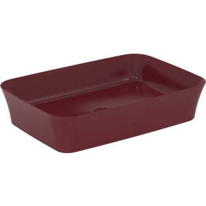 Vínové keramické umyvadlo 55x38 cm Ipalyss – Ideal Standard obraz