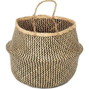 Úložný košík z mořské trávy Compactor Zic Zac, ⌀ 45 cm obraz