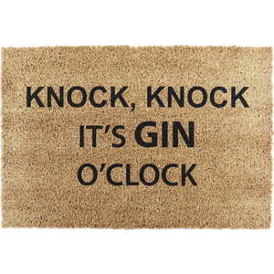 Rohožka z kokosového vlákna 40x60 cm Gin O'Clock – Artsy Doormats obraz