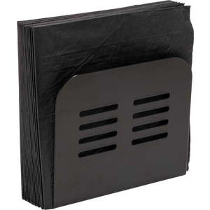 Černý držák na ubrousky Wenko Black Outdoor Kitchen Baco obraz