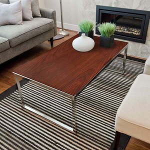 Samolepka na nábytek 200x60 cm Dark Walnut Wood – Ambiance obraz